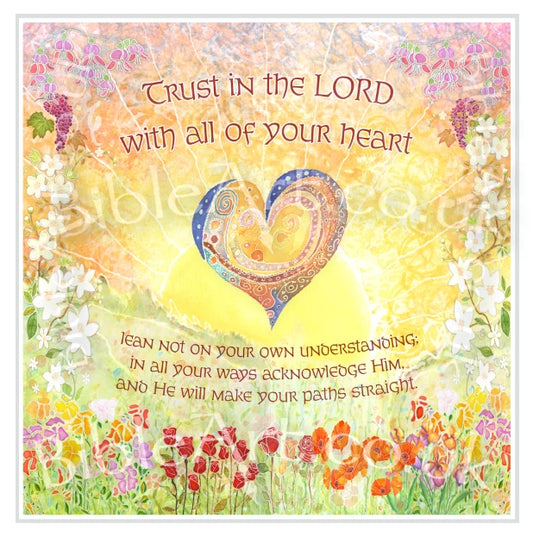 Trust In The Lord Card
