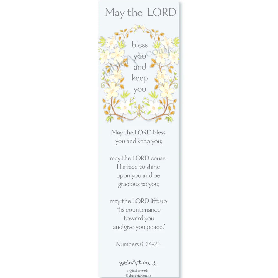 May The Lord Bless You Bookmark