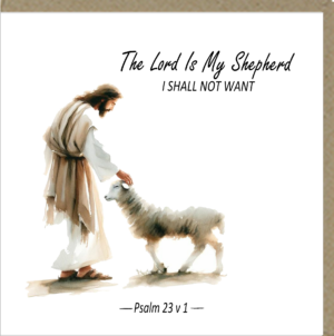 The Lord Is My Shepherd Card