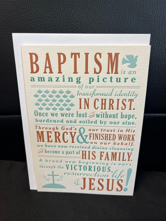 Baptism Card