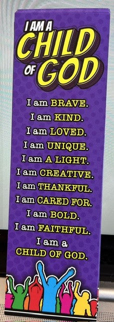 Book Mark - I am a child of God