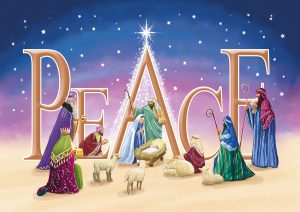 Leprosy Mission Christmas Cards - Peace in a Manger - Pack of 10