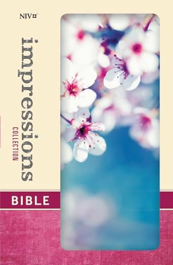 NIV Impressions Cherry Blossom Bible