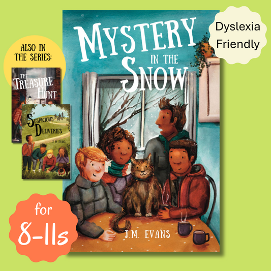 Mystery in The Snow - Dyslexia Friendly Book