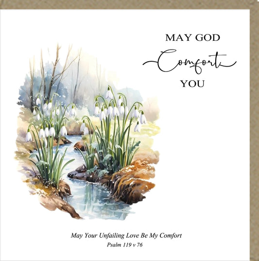 Sympathy Card - With love and prayers at this time