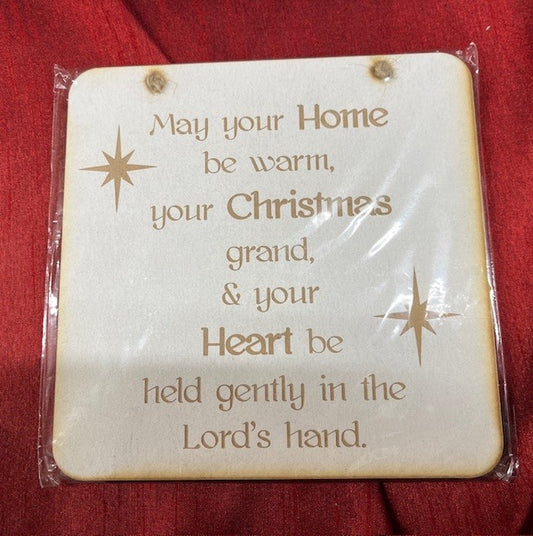 Christmas Plaque - May your Home