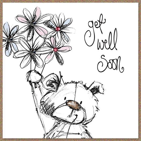 Get Well Soon - Card