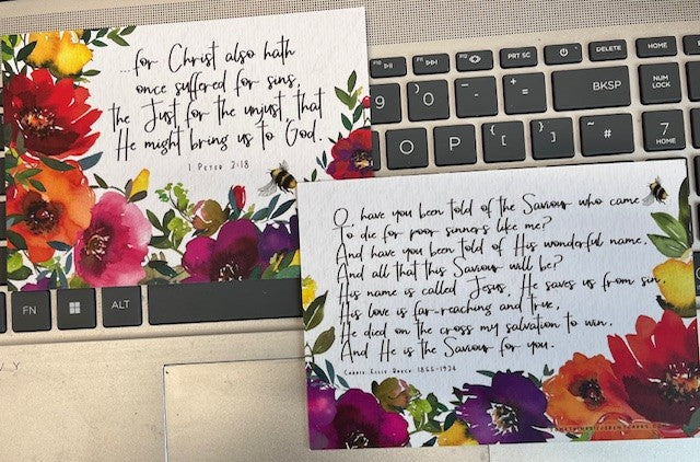Double Sided Encouragement Cards - SDE84