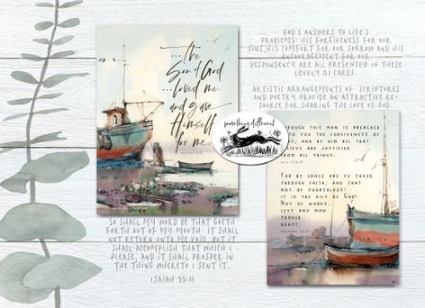 Double Sided Encouragement Cards - SDG3