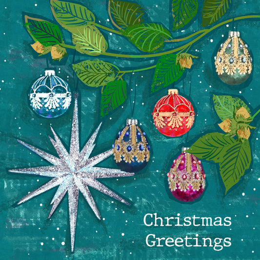 Christmas Baubles - Cards