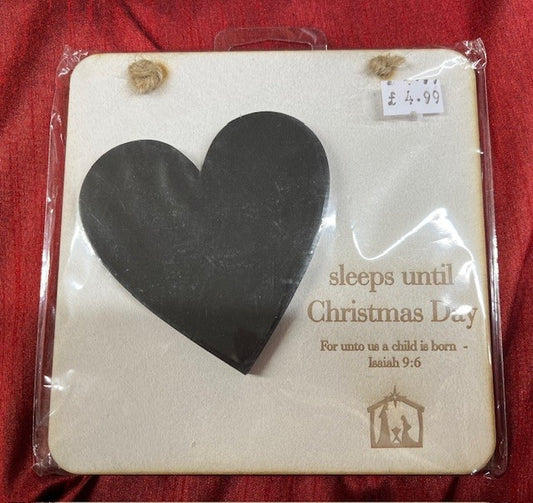 Christmas Plaque - At Christmas Time ,,,