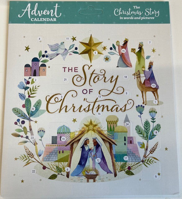 Advent Calendar - Picture Wreath of the Christmas Story