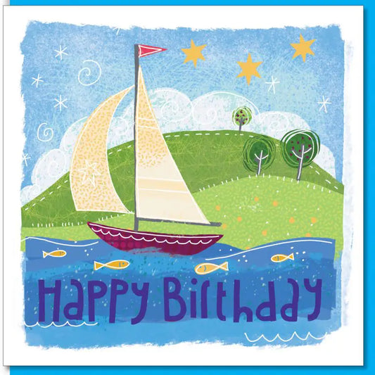 Birthday Card  - At Sea