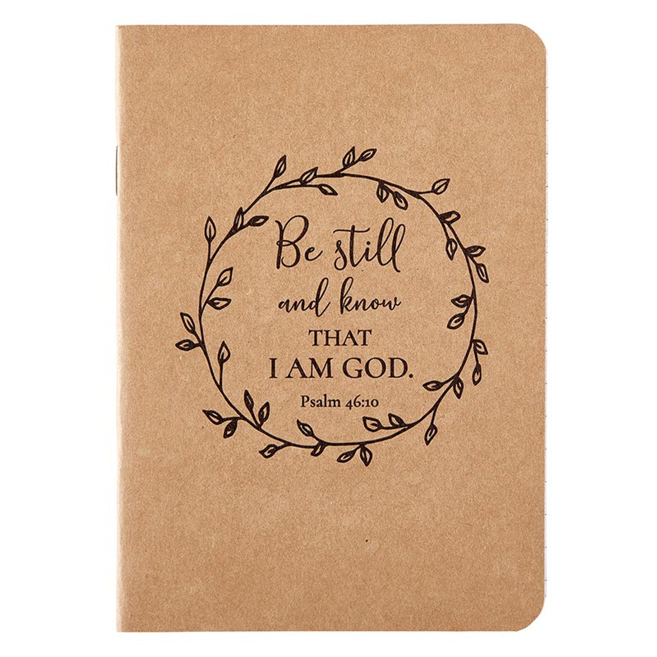 Be Still and Know - Kraft Notebook