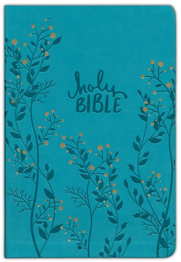 NKJV Giant Print Holy Bible - Turquoise