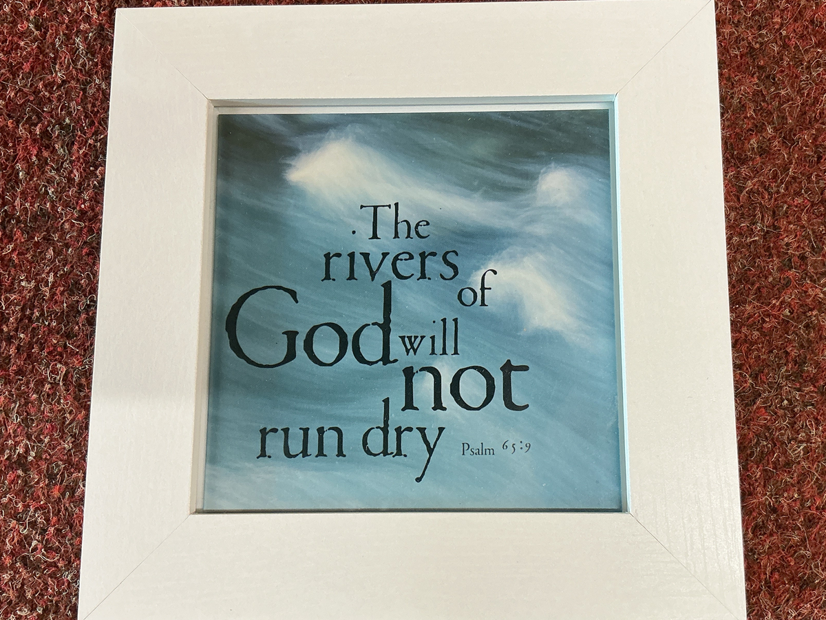 The Rivers of God Framed Print