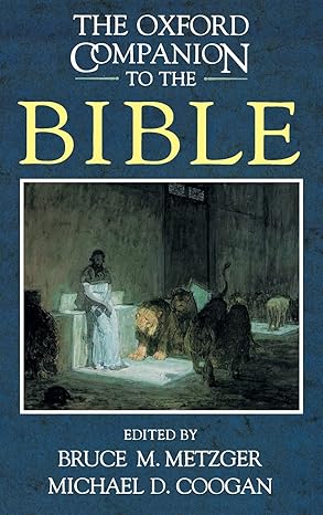 REVIVED:  The Oxford Companion to the Bible