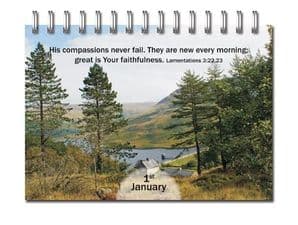 Daily Bible Blessings - Desk Calendar