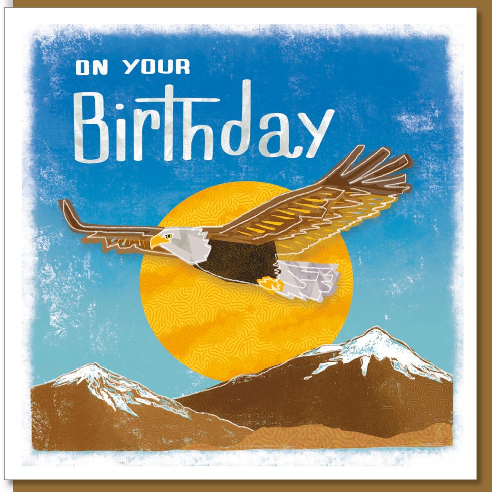 Eagle Birthday Card