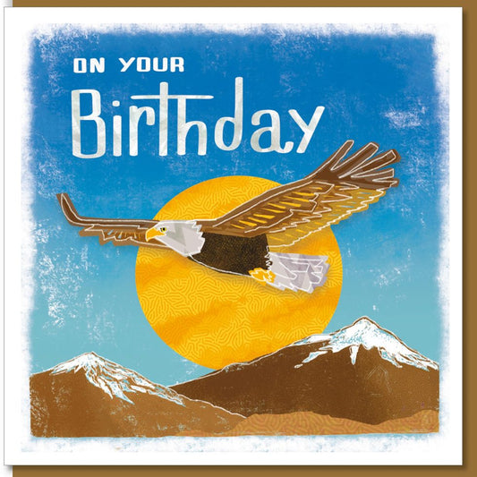 Eagle Birthday Card