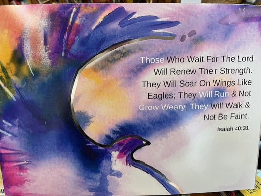 A3 Poster - Eagle Wings by Lesley Hollingworth