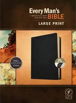 NLT Every Man's Bible - Large Print - Thumb Index