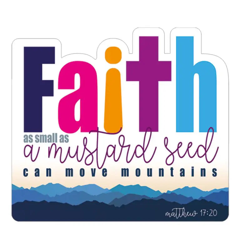 Faith as a Mustard Seed Sticker