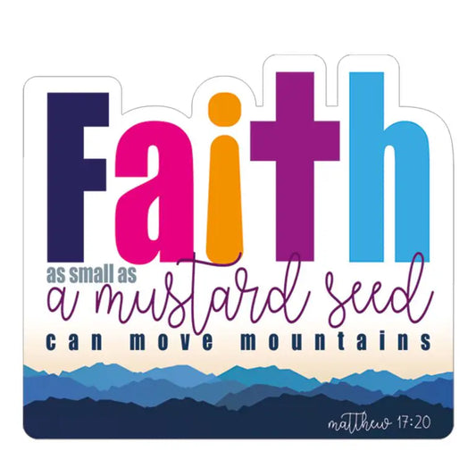 Faith as a Mustard Seed Sticker
