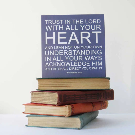 Trust in the Lord - Card