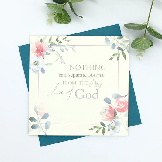 Nothing Can Separate you from the love of God - Card