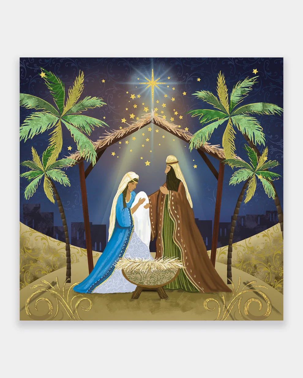 In a Stable  - Christmas Cards Leprosy Mission