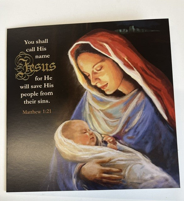 Madonna and Child Compassion Christmas Cards