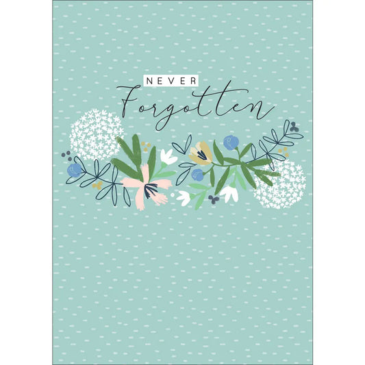 Never Forgotten Sympathy Card