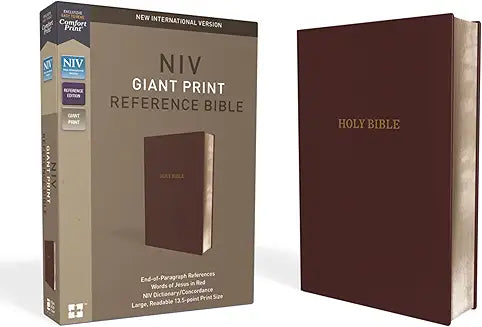 NIV Reference Bible Giant Print
