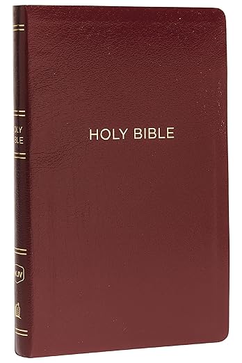 NKJV Thinline Reference Bible - Burgundy