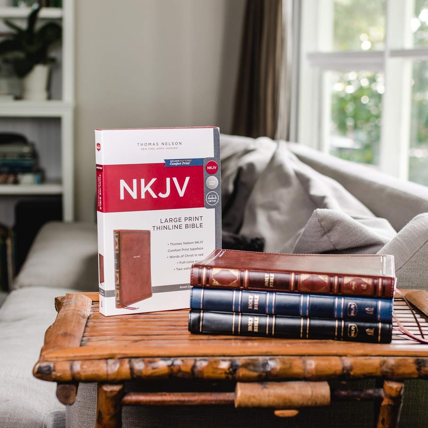 NKJV Large Print Thinline Bible
