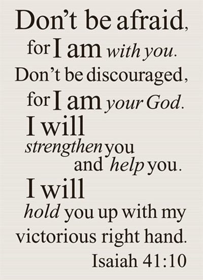 Journal - Don't be Afraid