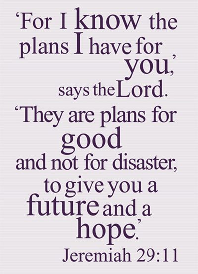 For I Know The Plans I have For You - Prayer Journal