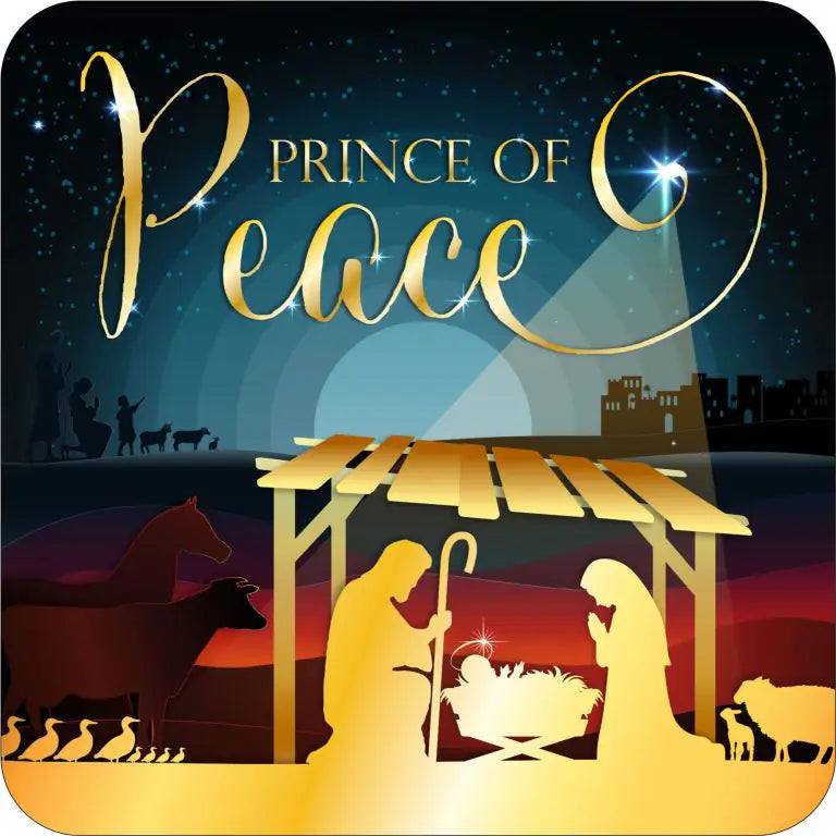 Christmas Prince of Peace Coaster