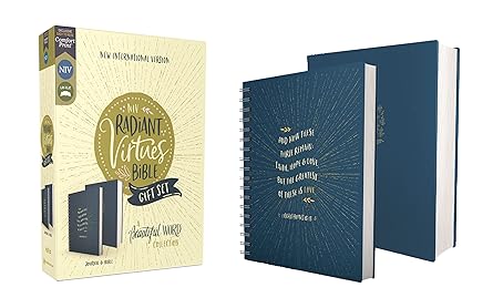 NIV Radiant Virtues Bible Gift Set (Journal and Bible)