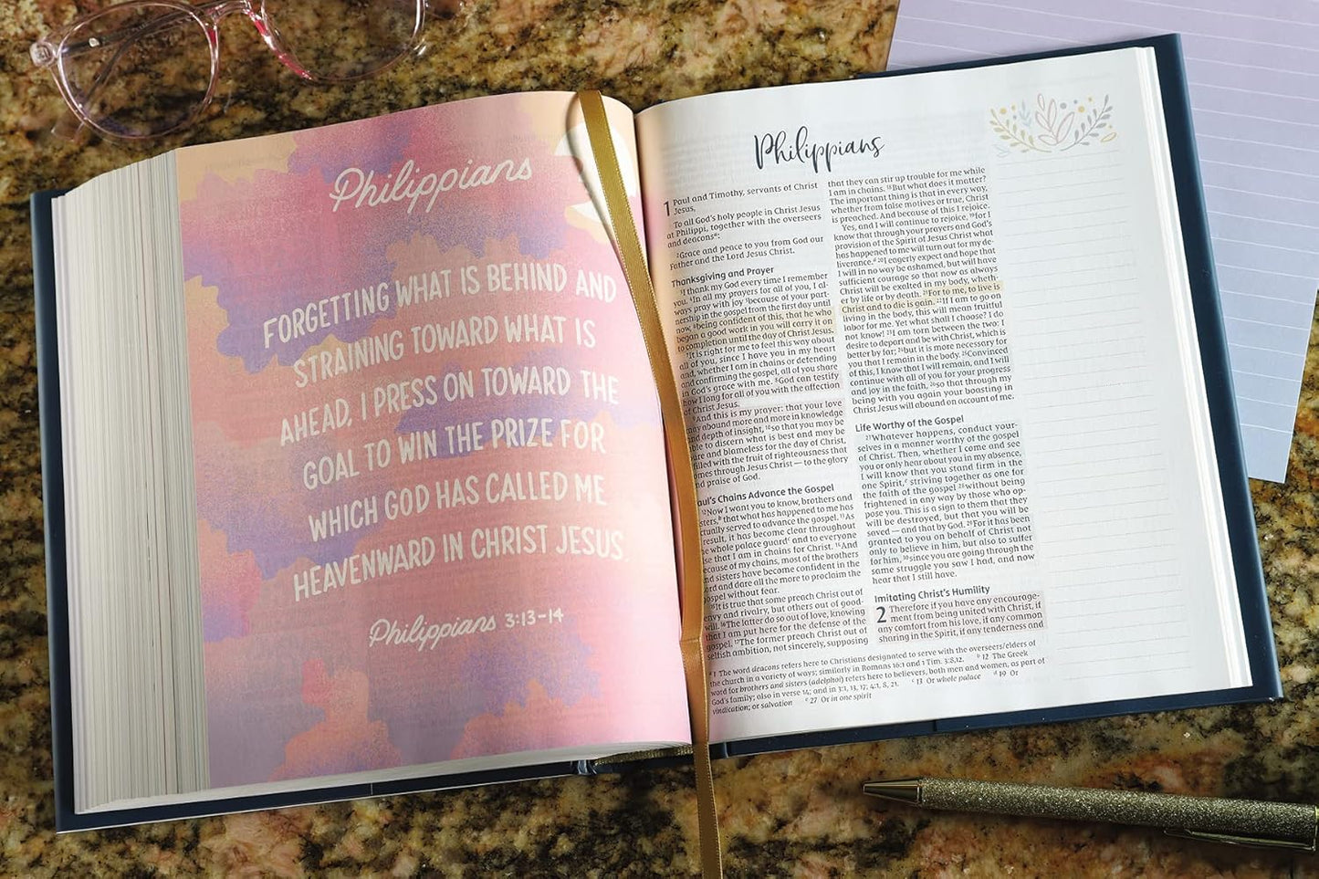 NIV Radiant Virtues Bible Gift Set (Journal and Bible)