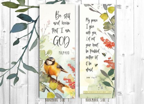 Something Different Bookmarks -  Be still and know ...- SDB12