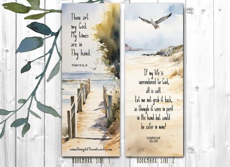 Something Different Bookmarks -  Thou art my God ...- SDB14