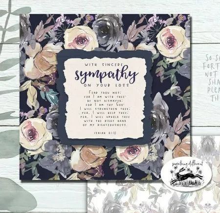 With Sincere Sympathy On Your Loss - Cards