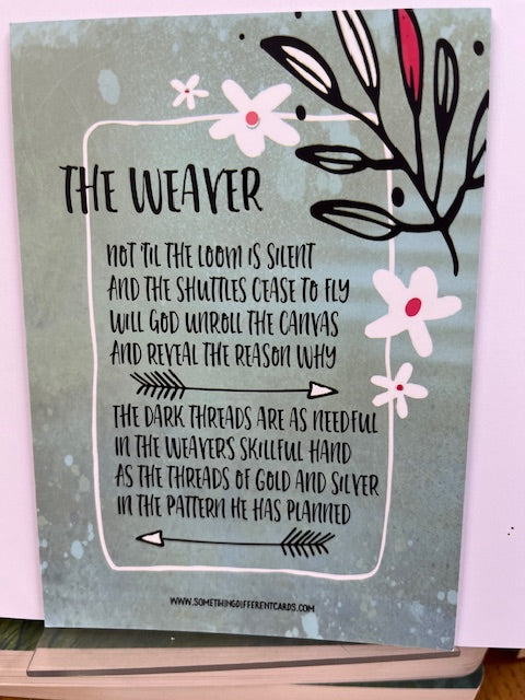 A6 Double Sided Encouragement Card - We know that