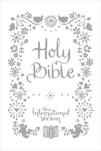 NIV Tiny White Christening Bible (Boxed)