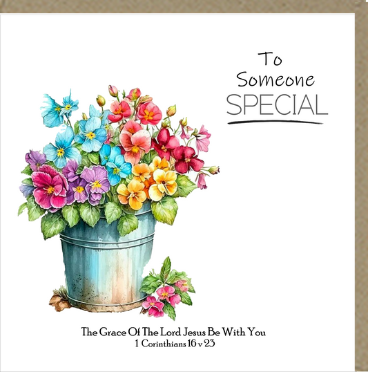To Someone Special Card - The Grace of the Lord Jesus be with you