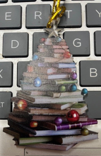 Book Christmas Tree - Christmas Ornament