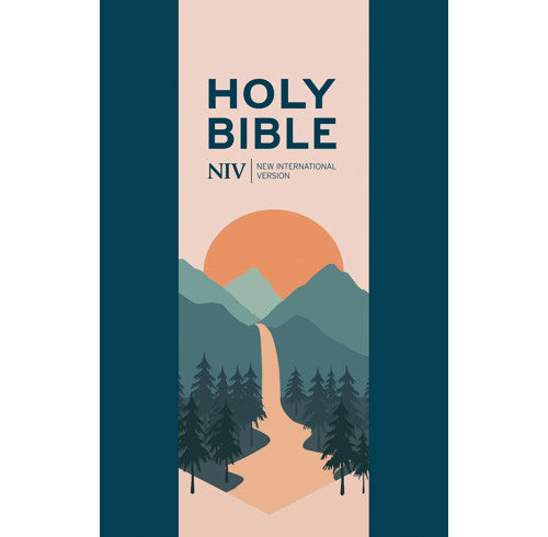 NIV Larger Print Personal Navy Bible