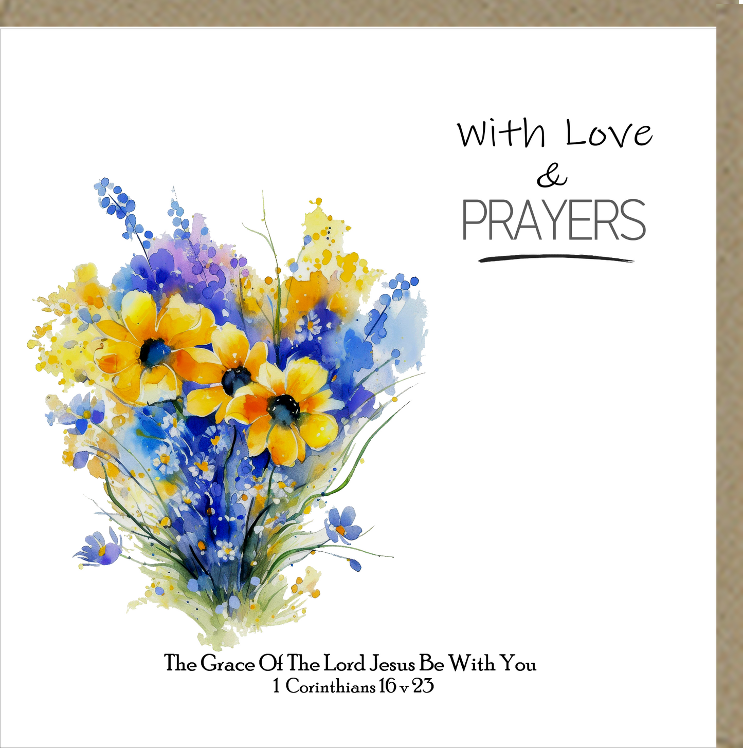 Praying for You Card - The Grace of the Lord Jesus be with you
